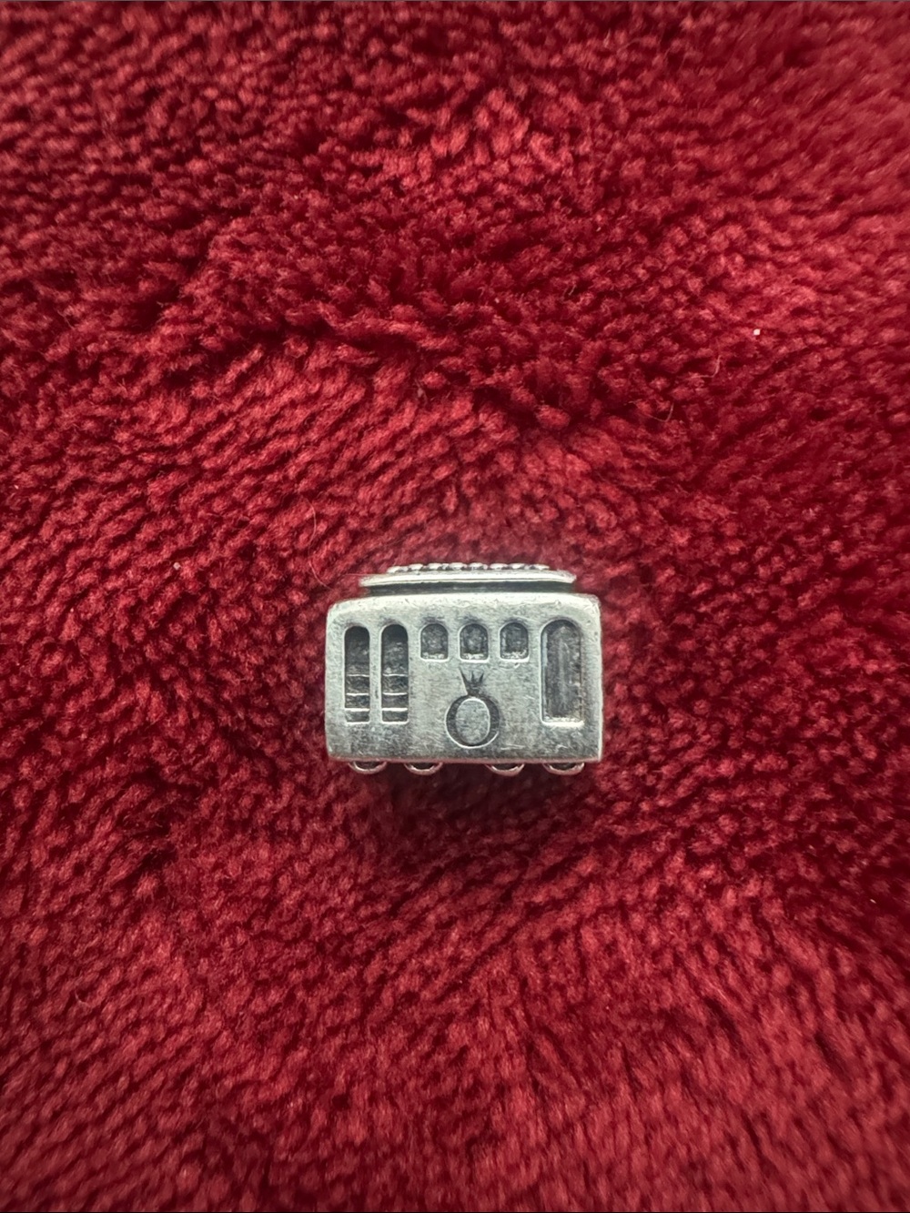 Pandora Trolly with CZs Charm - Picture 3 of 4